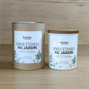 Bougie « Linge étendu au jardin »