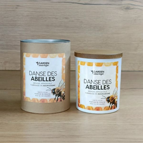 bougie danse des abeilles