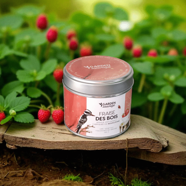 Bougie Fraise des bois – Image 2