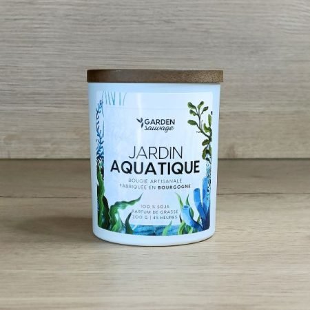 bougie jardin aquatique